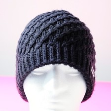 Under Armour Coffee Run Beanie Knit Black Coldgear Infrared Womens Winter Hat