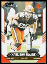 2021 Score Harrison Bryant #282 Cleveland Browns