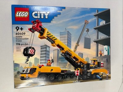 LEGO CITY Yellow Mobile Construction Crane 60409 Set- New Factory Sealed Retired