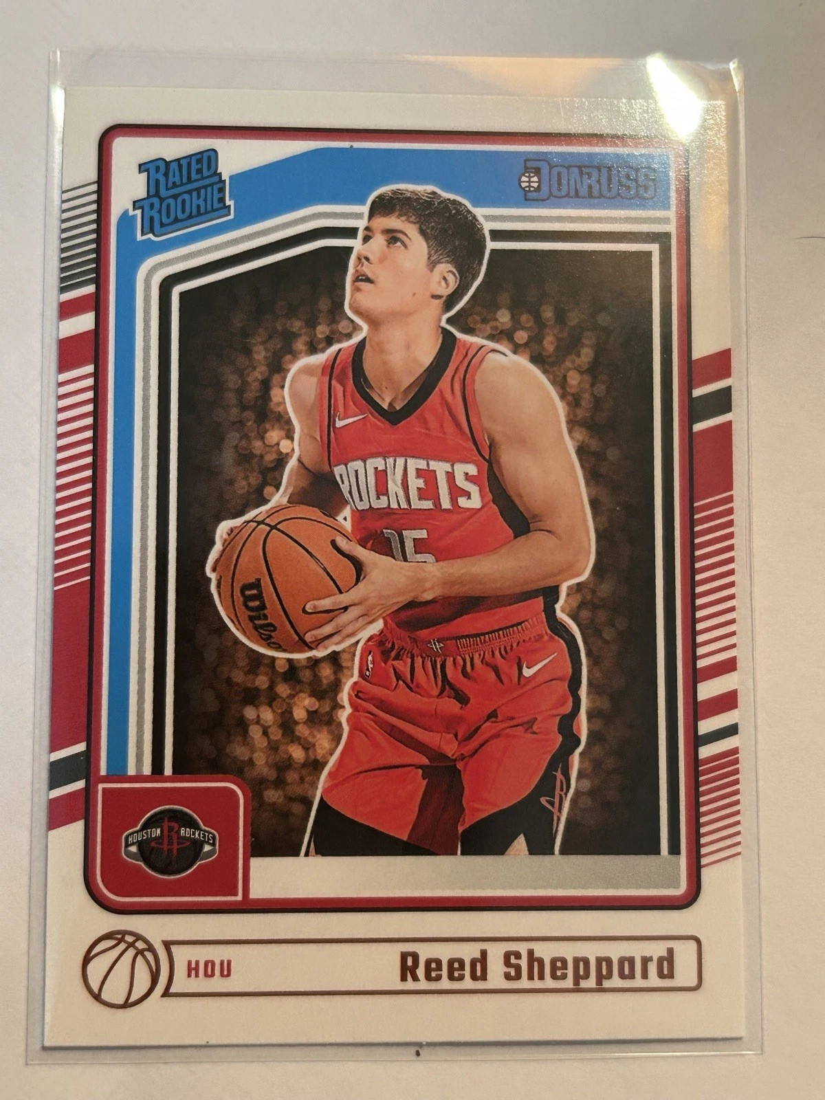 2024-25 Panini Donruss - Rated Rookie Reed Sheppard #202 (RC)