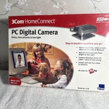 3COM HomeConnect Webcam PC Digital Camera Model 3718 NIB SEALED