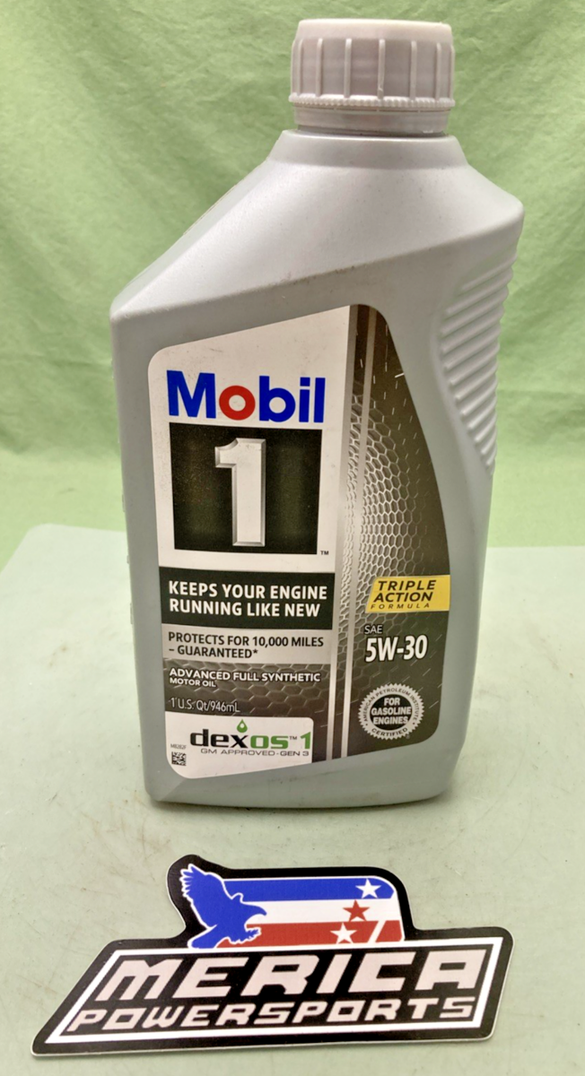 NEW GENUINE MOBILE ONE 5W-30 SYNTHETIC OIL 1 QT. DEXOS | eBay
