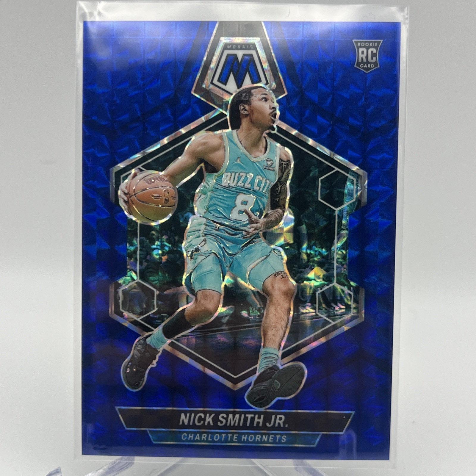 2023-24 Mosaic Nick Smith Jr. Blue RC /199 #242 Hornets 💎🔥