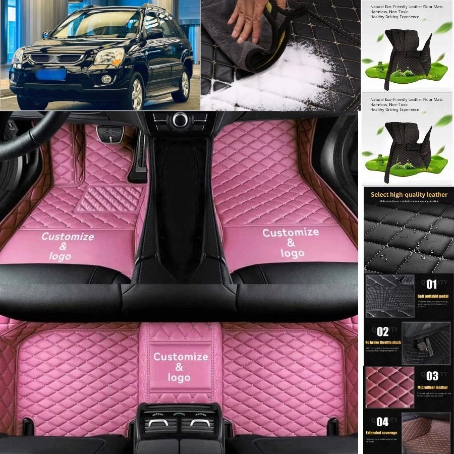 For Kia Sportage Car Floor Mats Carpets Cargo Liners Custom All Weather Foto 3 de 4