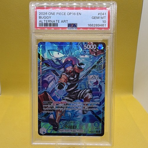 Buggy (Alternate Art) graded PSA 10 for sale on eBay