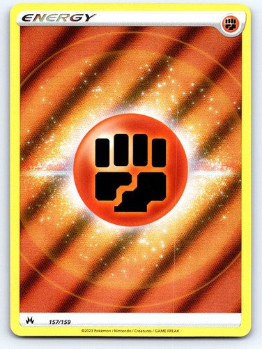 Fighting Energy (Texture Full Art) SWSH: Crown Zenith 157/159 NM