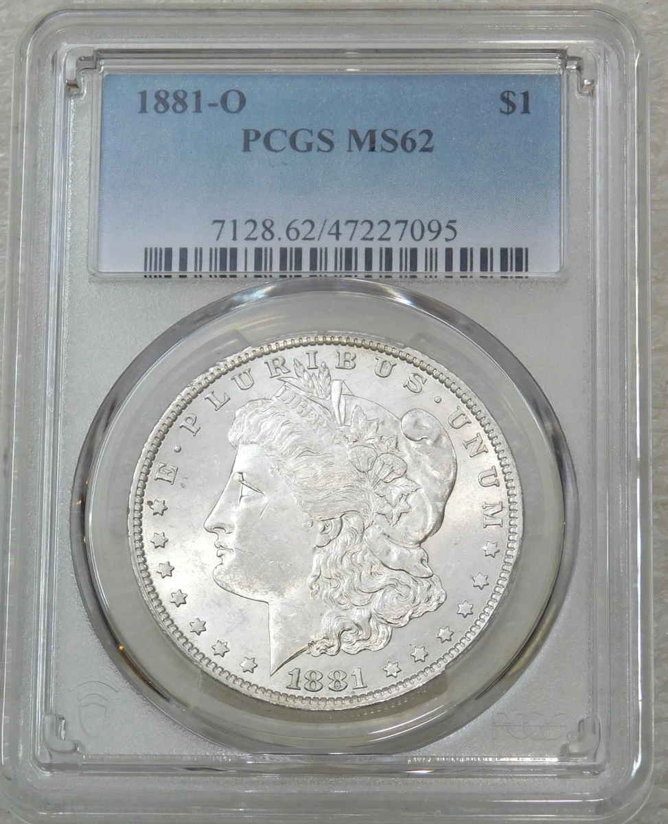 MS 62 Graded 1881 Year Morgan US Dollars (1878-1921) for sale | eBay