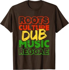 Roots Culture Dub Music Reggae | Jamaican Reggae Unisex T-Shirt