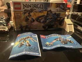 LEGO Ninjago Thunder Raider 70723 Complete Set Box Manual Minifigures Cole Jay