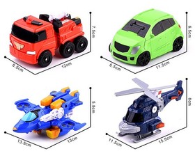 Tobot Mini X Y W C K Z R D Transform Figure Kids Boys Car Vehicle Robot Toy Gift