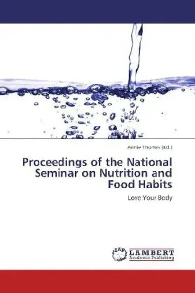 Annie Thomas | Proceedings Of The National Seminar On Nutrition And Food Habits-image