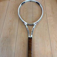 Prince TOUR HARRIER DB Tennis Racket White Leather Grip Used