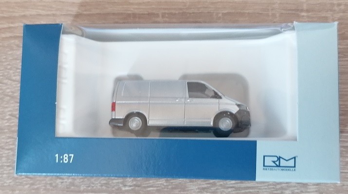 Rietze 11683 - 1/87 Volkswagen T6.1 Cargo KR reflex silver - New