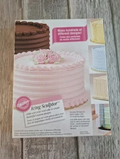 NEW! WILTON Icing Sculptor with 64 Blades and 15 Sculpting Edges For Decorating