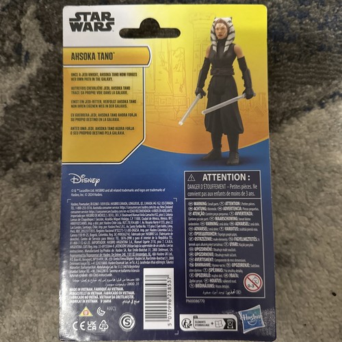 Star Wars Epic Hero Series - Figura de acción Ahsoka Tano 4” - Hasbro 2024 - Imagen 4 de 4