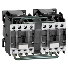 Dayton 6Eaw8 Iec Magnetic Contactor, 3 Poles, 120 V Ac, 12 A, Reversing: Yes