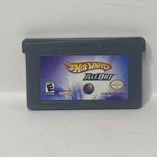 Hot Wheels All Out Nintendo Game Boy Advance GBA Authentic Cartridge Only