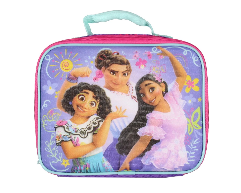 Fiambrera Encanto Mirabel Isabela Luisa Diamante Polvo Brillante Bolsa de Almuerzo Bolso de Mano Foto 2 de 3