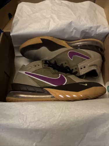 atmos x Nike LeBron James XVIII 18 Low Viotech Khaki Mocha CW3153-200 sz 9 Men