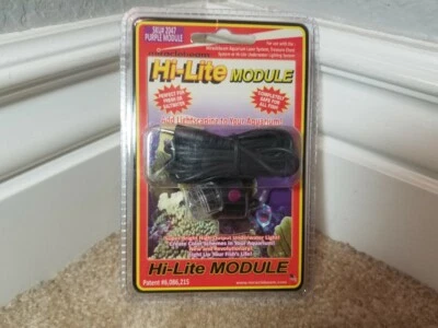 MIRACLEBEAM HI-LITE MODULE AQUARIUM UNDERWATER LIGHT PURPLE, 2047, NEW
