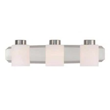 Dolan Designs Westport 3 Light Bath Bar in Satin Nickel - 3503-09