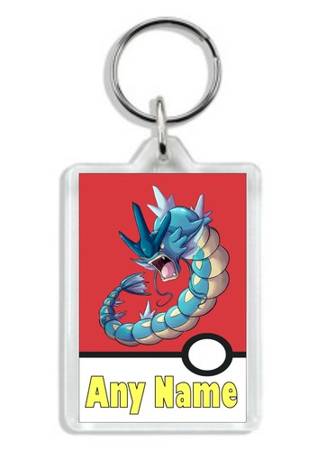 Personalised Pokemon Keyring / Bag Tag / Key Chain *Great Gift* - Picture 18 of 30