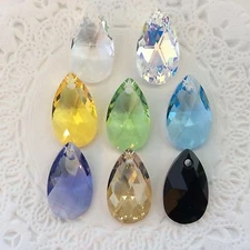 Swarovski® Crystal 22mm Pear Pendant  Series #6106 - 1 PC PACK - Choose Color