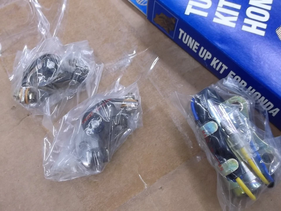 Honda CB450 CL450 CB500T Nuevo Kit Puntos Condensador 1965-1976 Gemelos Foto 2 de 3