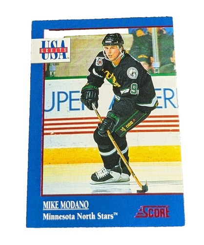 Maillot Minnesota North Stars Signé Dave Gagner - CCM Maska, Taille XL, Vintage Hockey