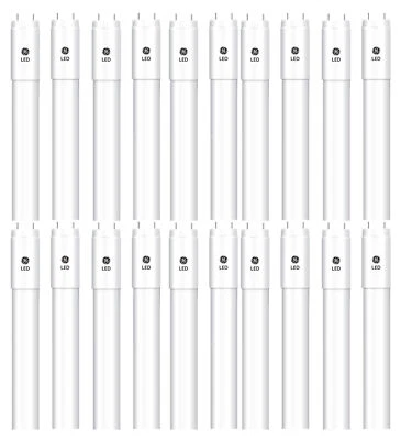 GE LIGHTING (case of 20)GE 35769 LED Tube Type A, 48 inch T8, Cool White 4000K, 18 watt,