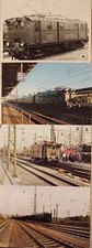 4 Fotos Ellok E77 10 Dresden, Heidenau, Reichsbahn, DDR, E-Lok, Bahn, Elli, Zug