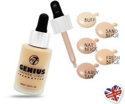W7 Genius Foundation (mehrere Farbtöne)