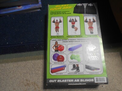 Body-Solid Tools Gut Blaster Ab Slings, new