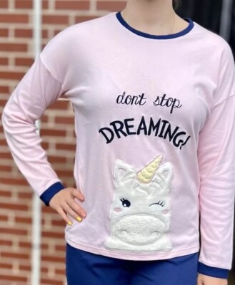 Women s Pajama Top Long Sleeve Pullover Top Sleepwear