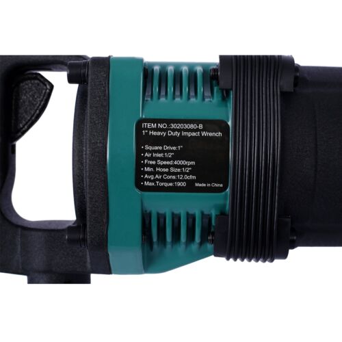 Industrial 1" inch Air Impact Wrench Gun Long Shank Pneumatic Truck with 38mm - Picture 2 of 9