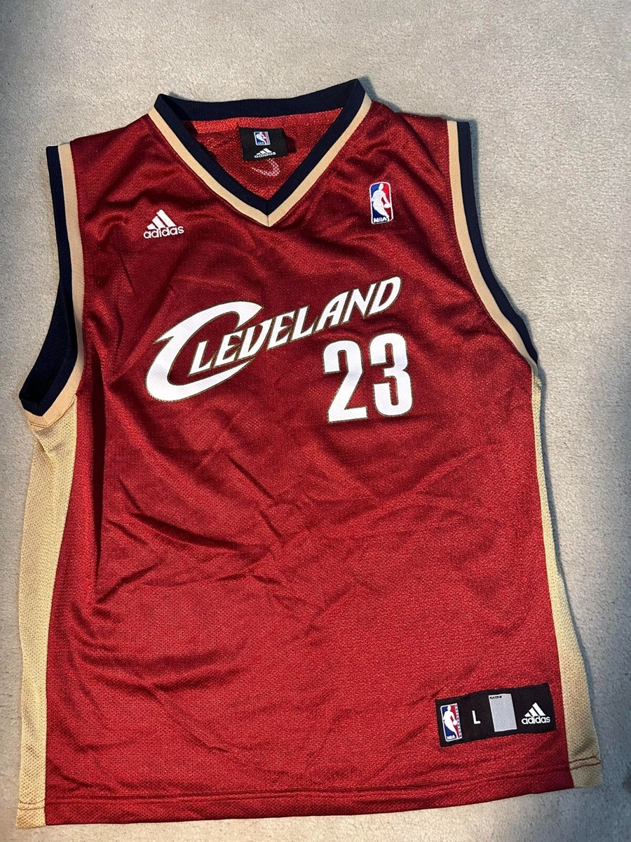 Lebron James Cleveland Cavaliers Cavs Adidas NBA 2000's Jersey