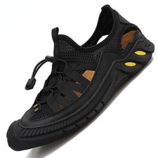 Summer Men's Mesh Sandals Outdoor Roman Beach Slippers Non-slip Sneakers