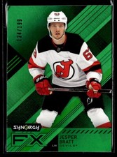 2021-22 Upper Deck Synergy FX Green Jesper Bratt 134/199 #H1R4C