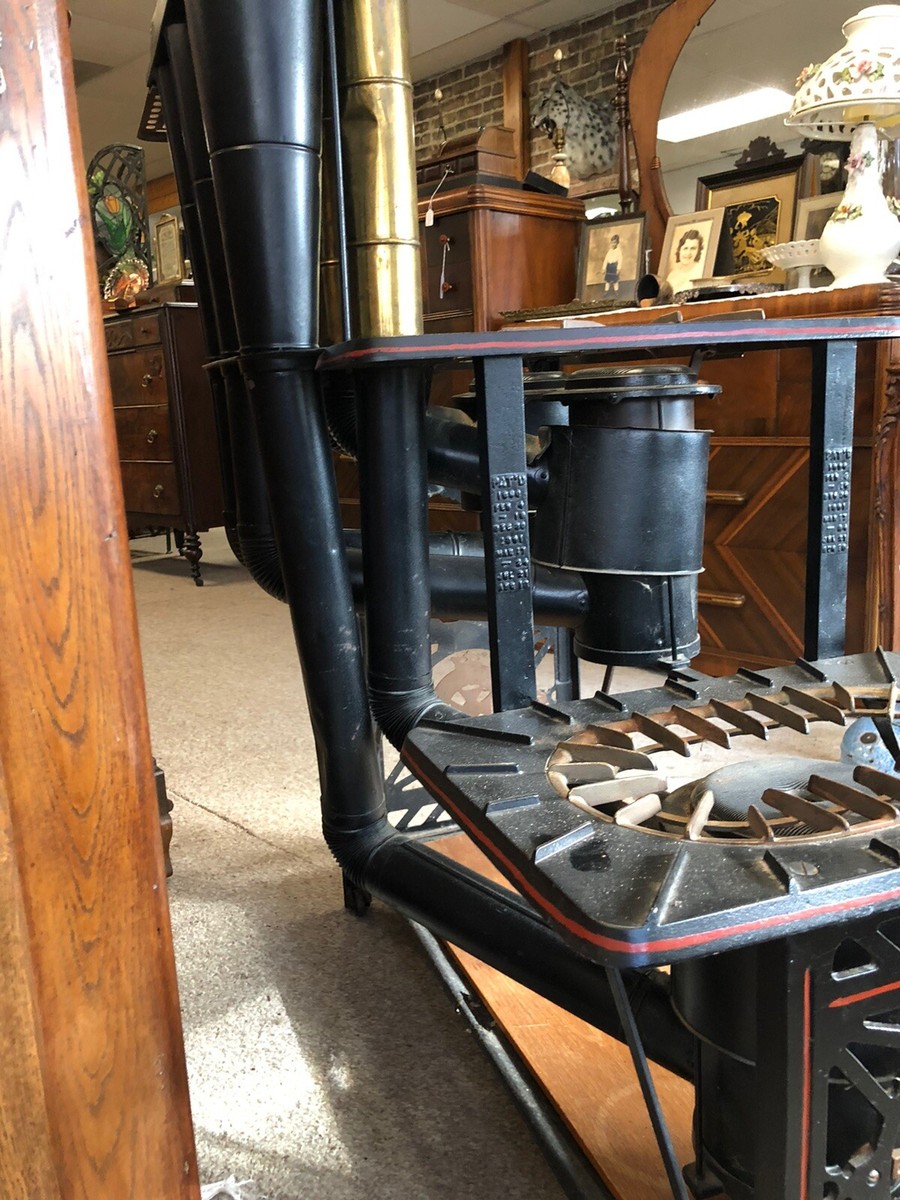 Antique Patent 1880 G.M. Clark u0026amp; Co. Vapor Stove / Range JEWEL NO. 854B  | eBay