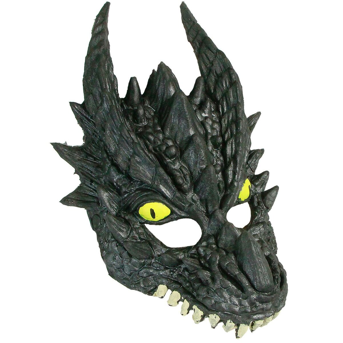 Black and Red Dragon Mask