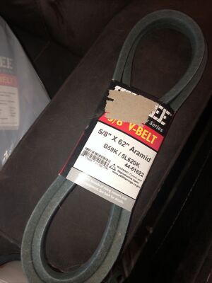 D&D Dura-Ultimate Aramid V-Belt 5LK620 / B59K - 5/8" X 62" Oil Resistant Belt