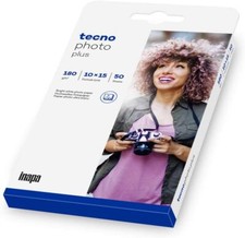 inapa Papier fotograficzny tecno Photo Plus 10x15cm, 180g/m2 do drukarki atramentowej 50 Bl