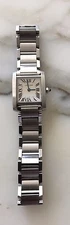 Cartier Tank Francaise small 479420qx Stainless Steel Ladies Watch
