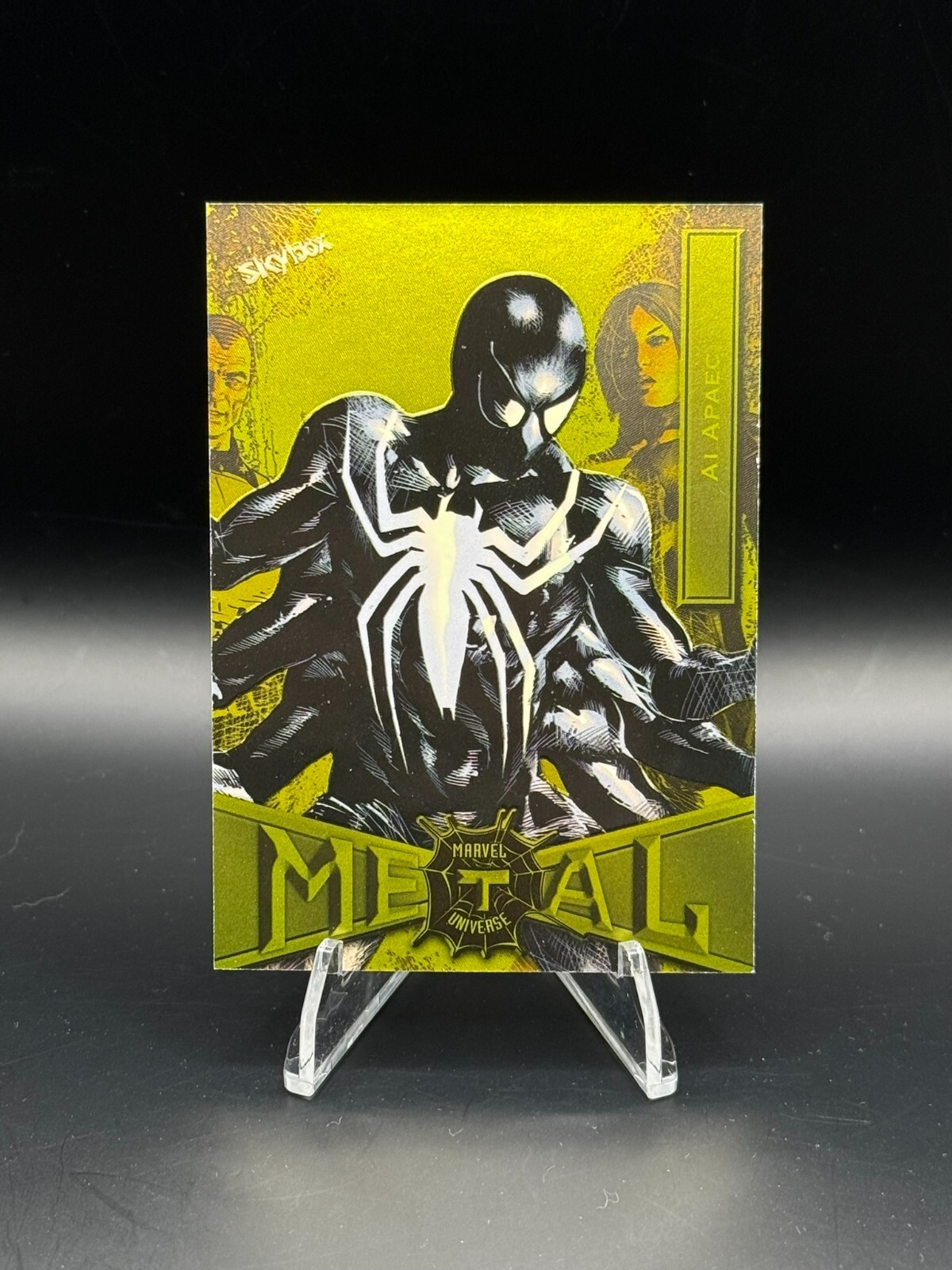 2021 Skybox Marvel Metal Universe Spider-Man - AI APAEC #2 - Light FX Yellow