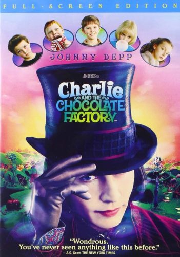 Charlie and the Chocolate Factory Completo * Edizione Widescreen Johnny Depp DVD - Foto 1 di 1
