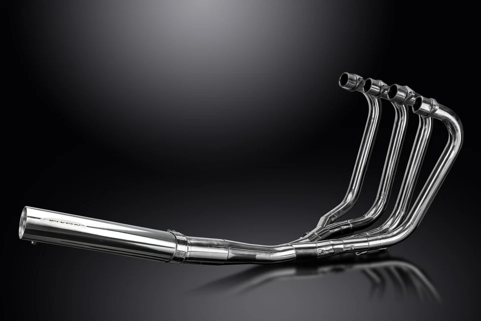 Honda CB750F2 92-01 Nighthawk 91-02 Full Exhaust 4-1 Stainless Straight Muffler - Image 3 of 4