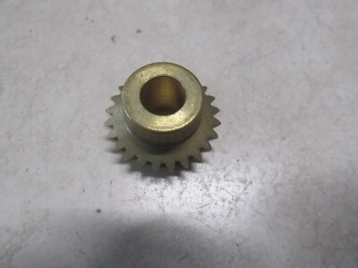 Boston Gear G487Y-PG 20 deg Angle, 24 Teeth, 1 in Pitch, 0.26 in Face, 1/4 in