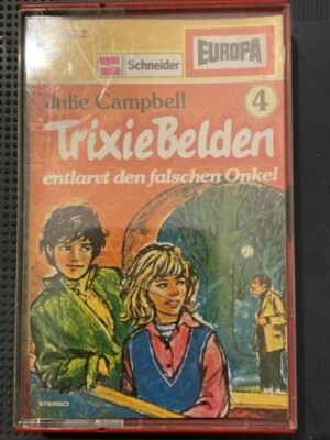 Trixie Belden Folge 4 entlarvt den falschen Onkel MC Europa Hörspiel Kassette