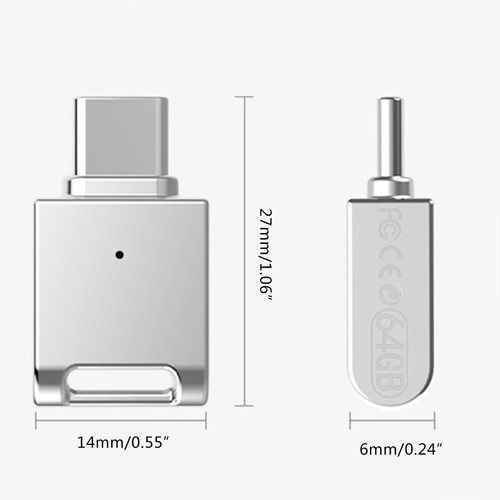 Portable Mini Pendrive USB C Flash Drive 32GB 64GB Pendrive Type C - Afbeelding 8 van 9