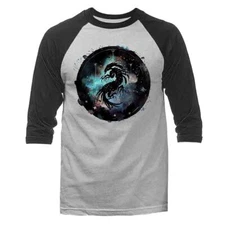 Scorpio Zodiac Sign Horoscope Astrological Graphic 3/4 Sleeve Raglan